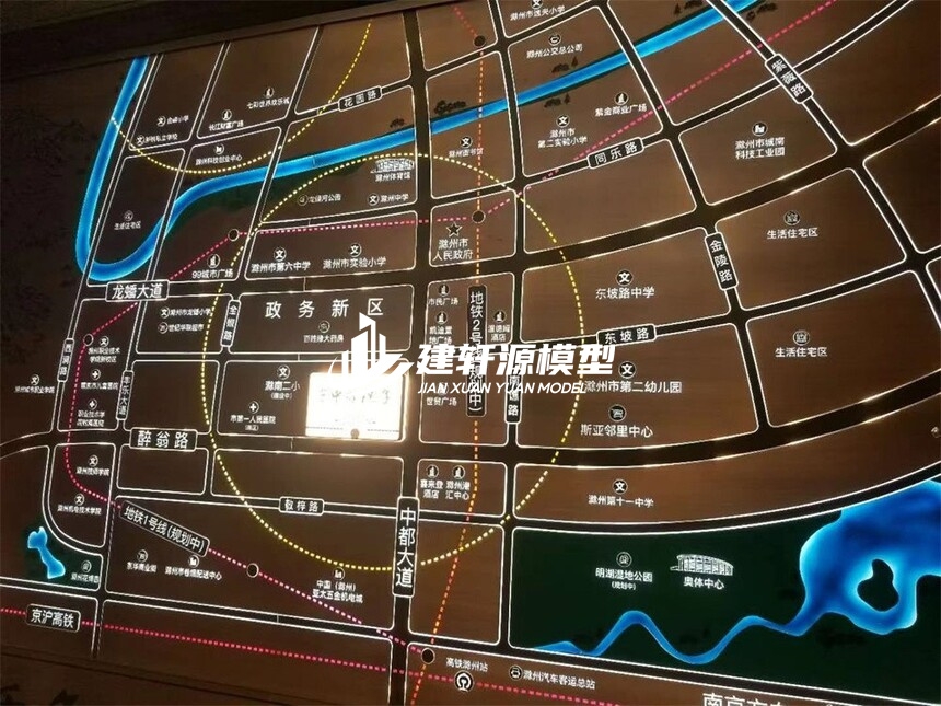 修文区域壁挂模型