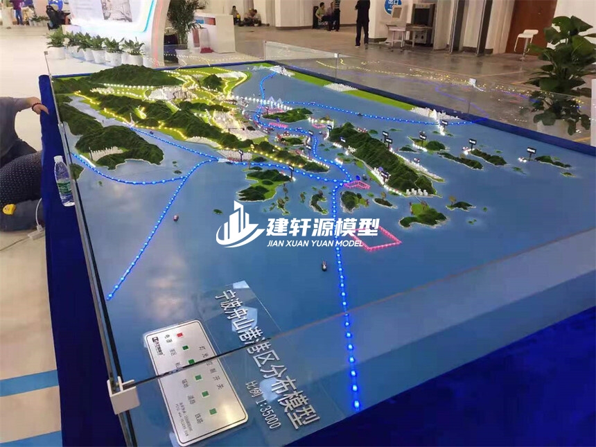 修文地形地貌模型