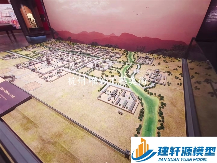 修文微缩模型法门寺